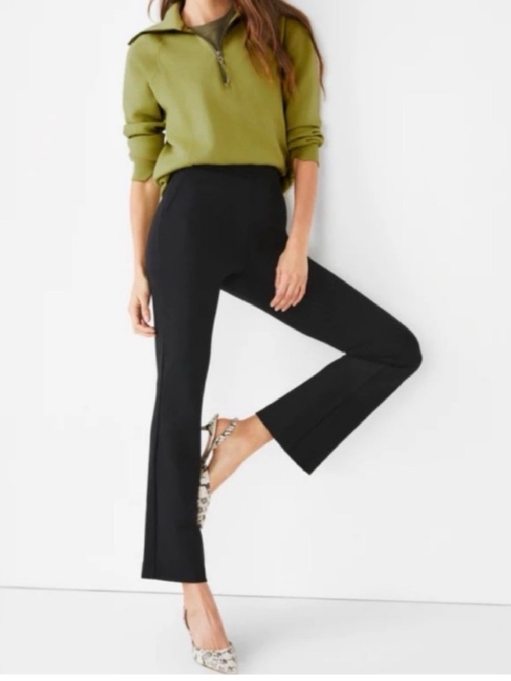 SPANX Perfect Kick Flare Ponte Pant